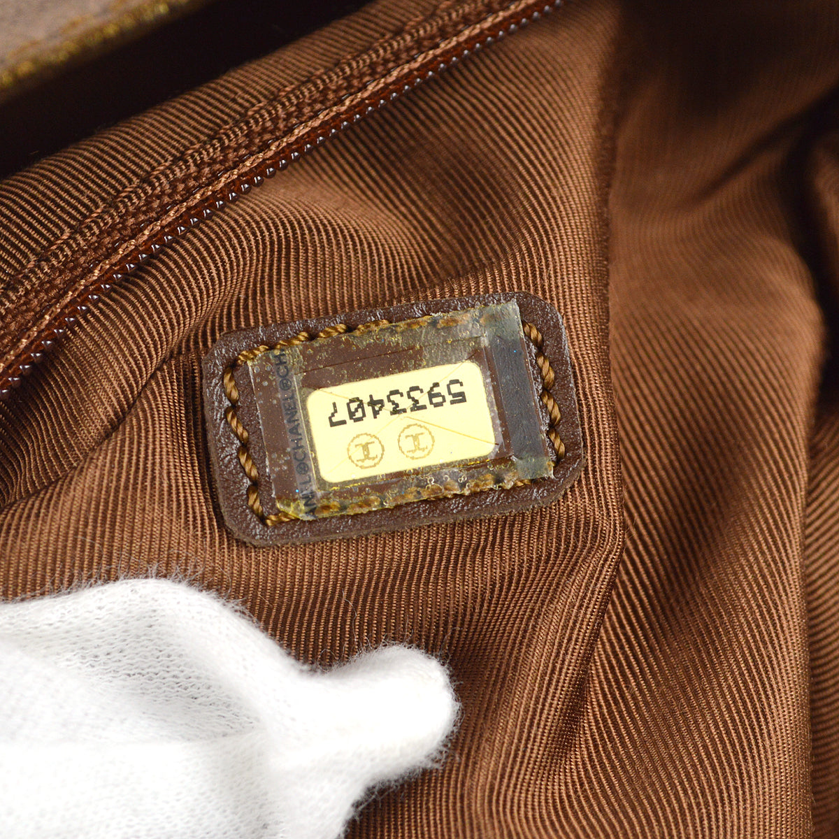 Chanel 2000 Shoulder Bag Bronze Lambskin