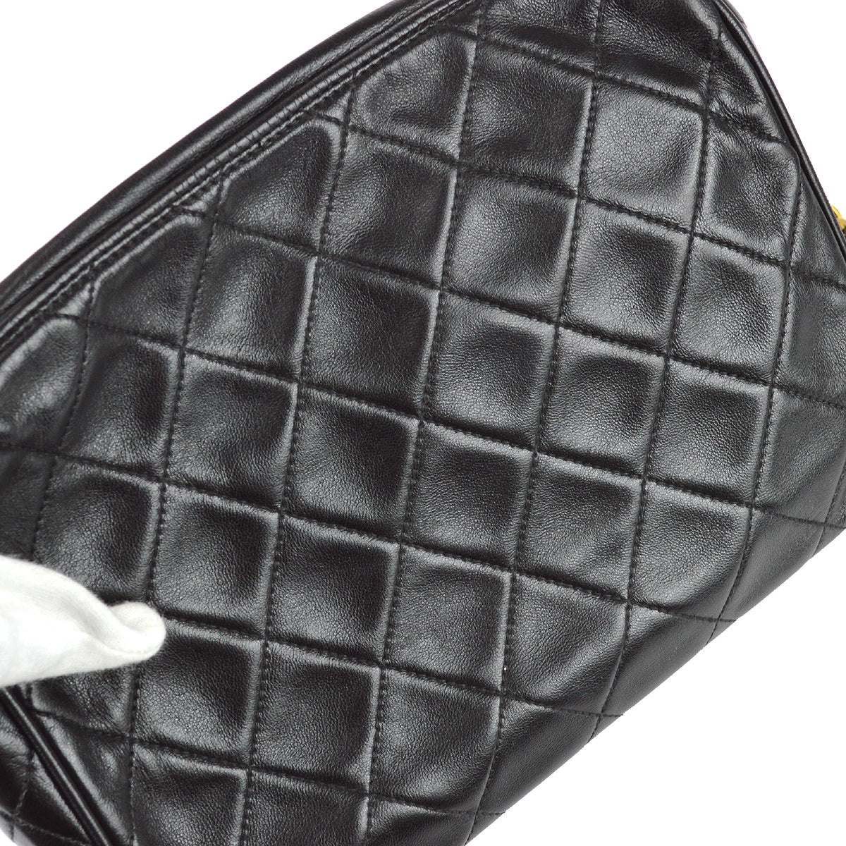 Chanel 1994-1996 Camera Bag Small Black Lambskin