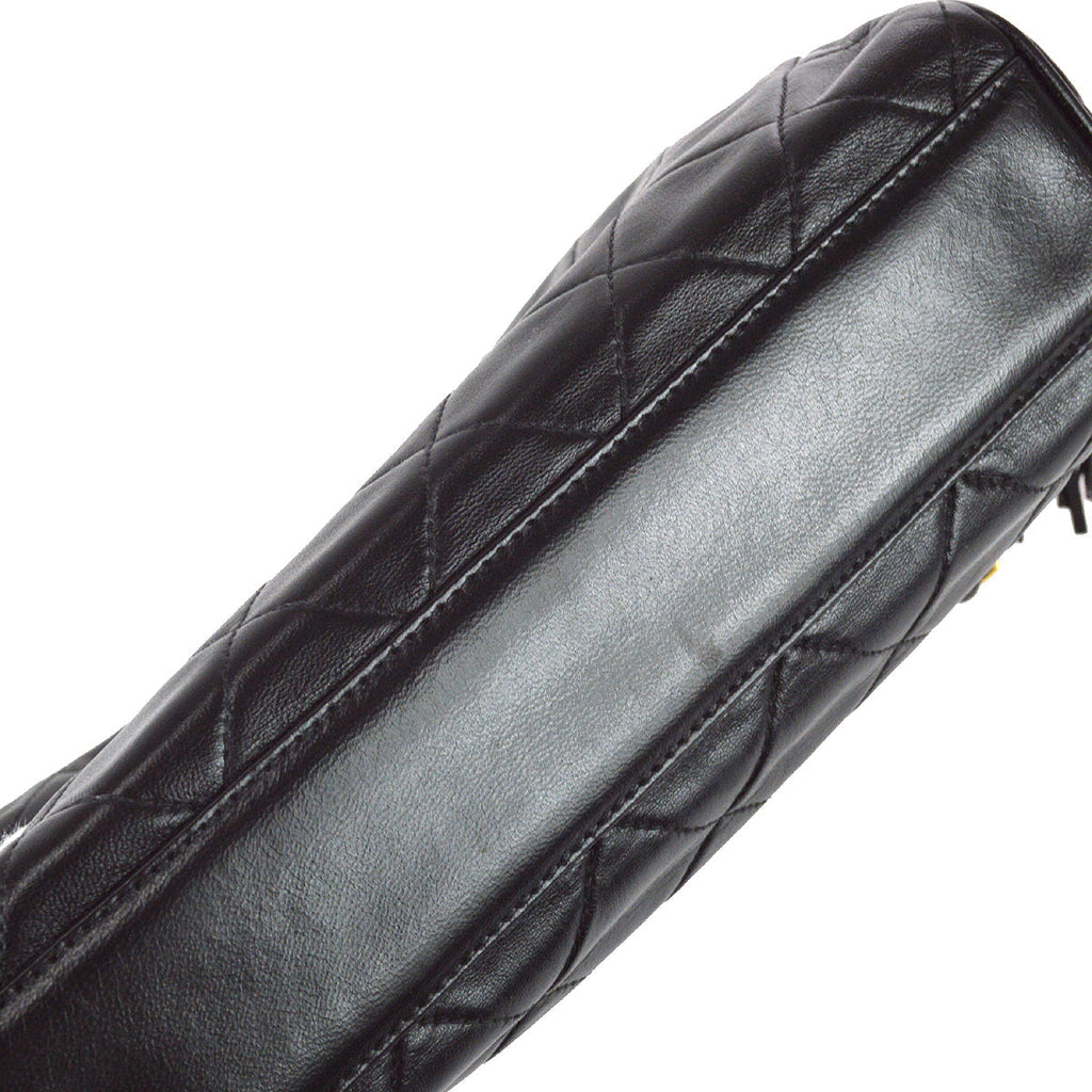 Chanel 1994-1996 Camera Bag Small Black Lambskin