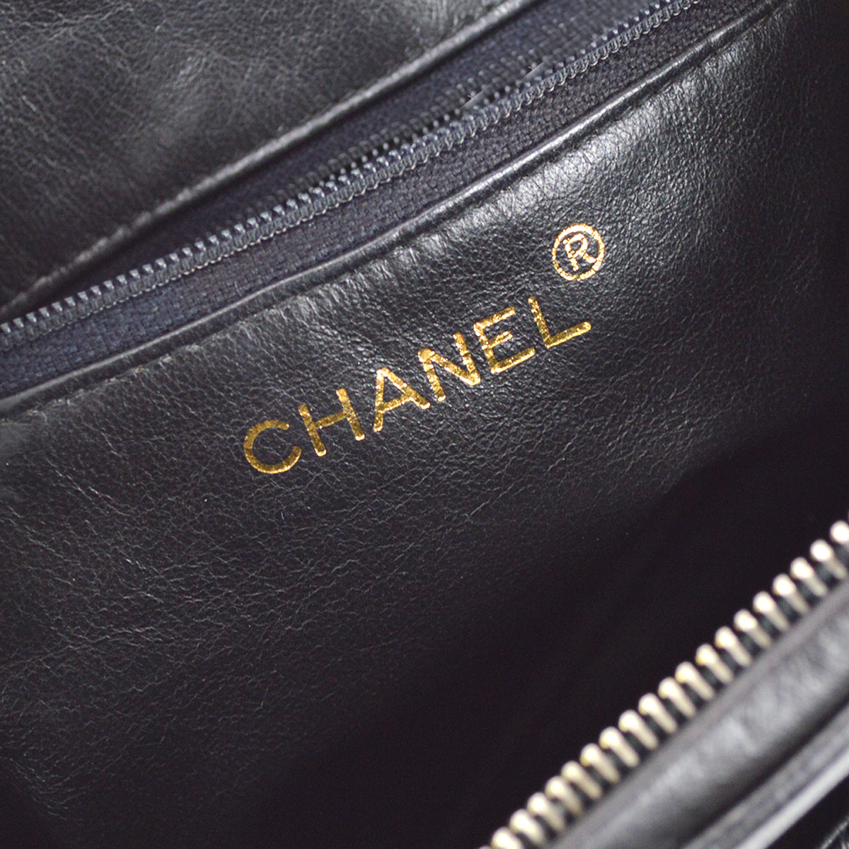 Chanel 1994-1996 Camera Bag Small Black Lambskin