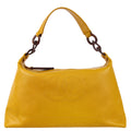 Chanel Acrylic Chain Handbag Beige Caviar