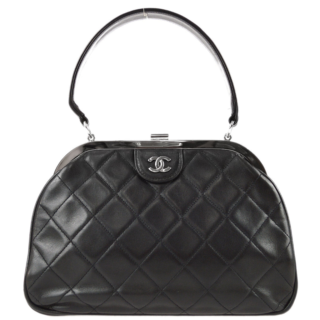 Chanel Handbag Black Lambskin