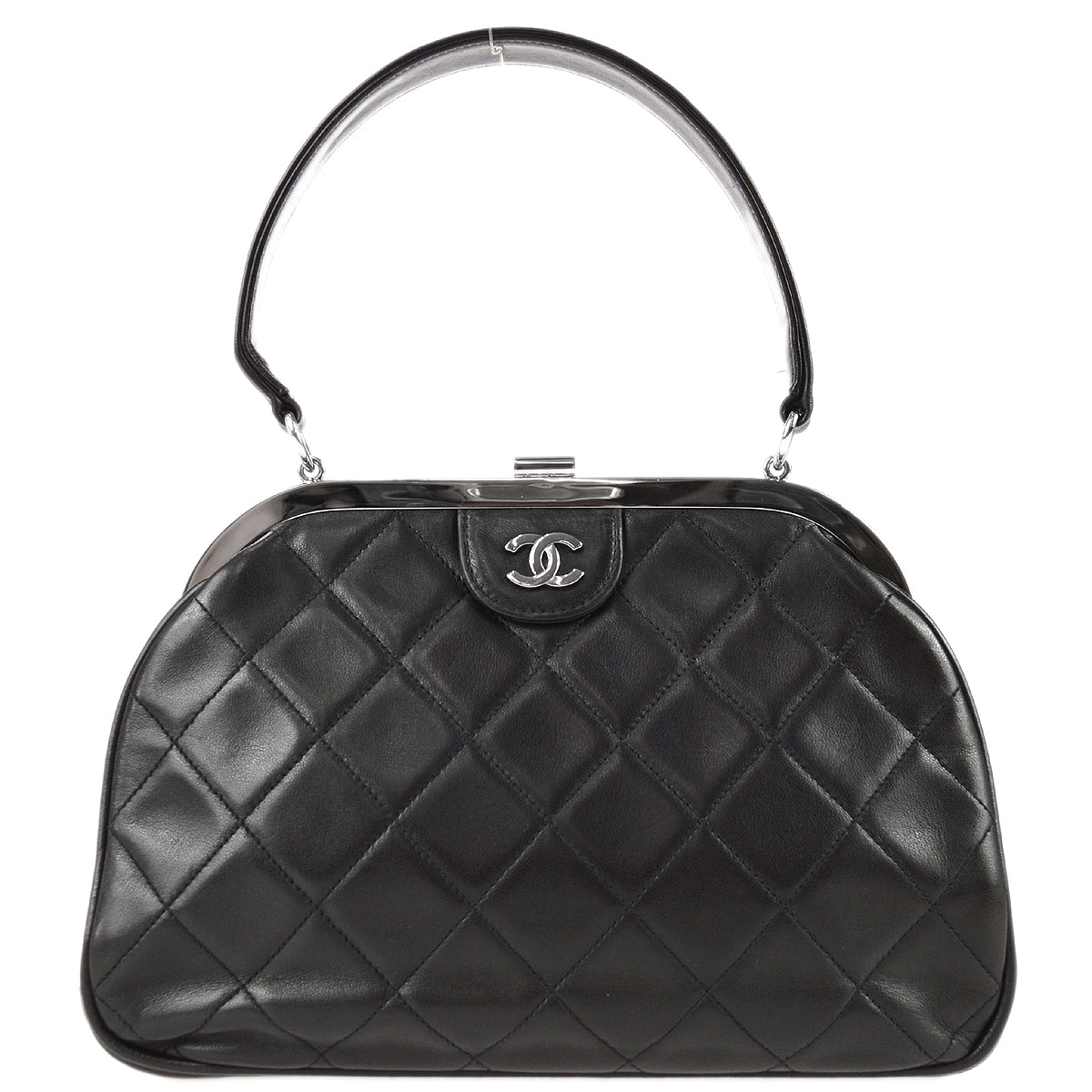 Chanel Handbag Black Lambskin