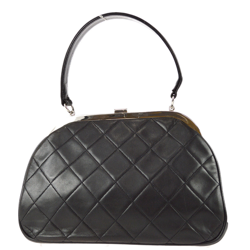 Chanel Handbag Black Lambskin