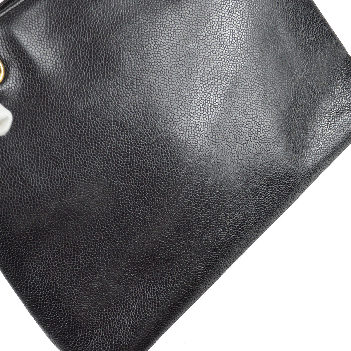 Chanel Shoulder Tote Bag Black Caviar