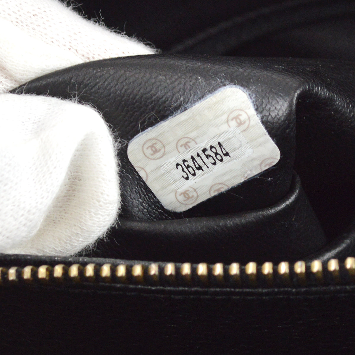 Chanel Shoulder Tote Bag Black Caviar