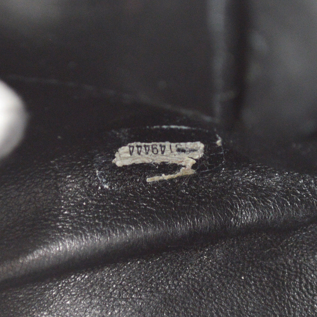 Chanel Single Chain Shoulder Bag Black Caviar