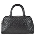 Chanel 2000-2001 Bowling Bag 27 Black Caviar