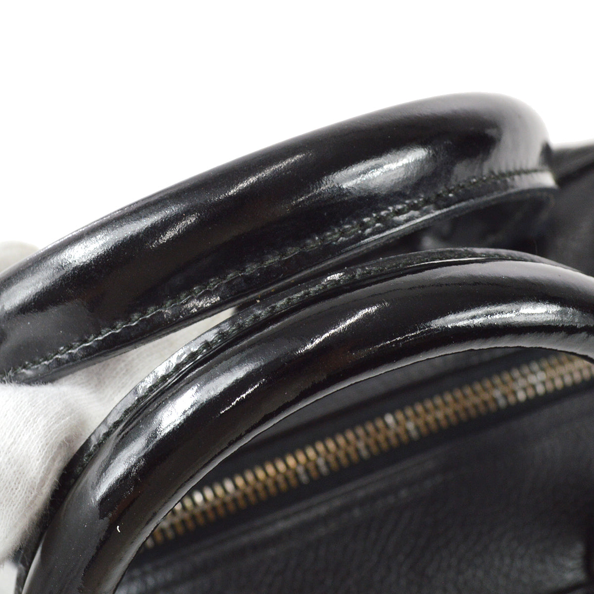 Chanel 2000-2001 Bowling Bag 27 Black Caviar