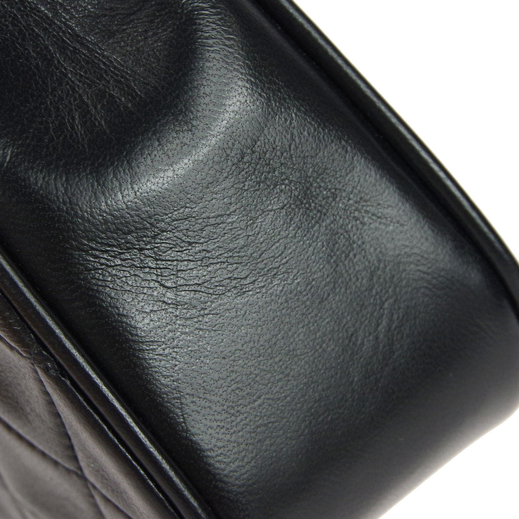 Chanel * Classic Flap Bijou Chain Shoulder Bag Black Lambskin