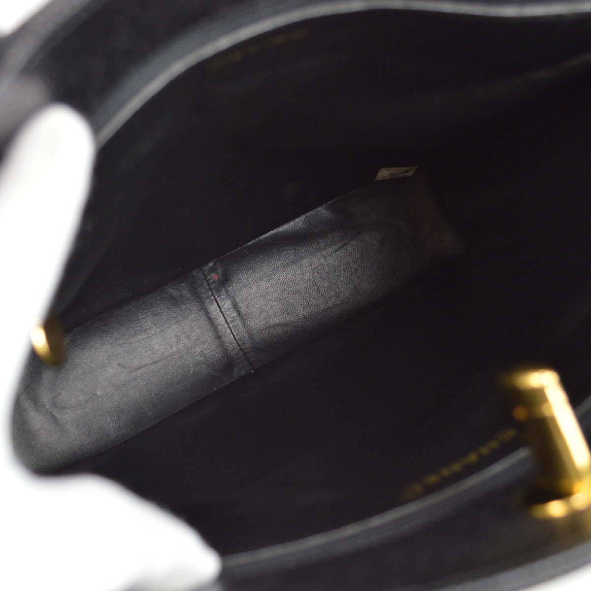Chanel Tote Handbag Black Caviar