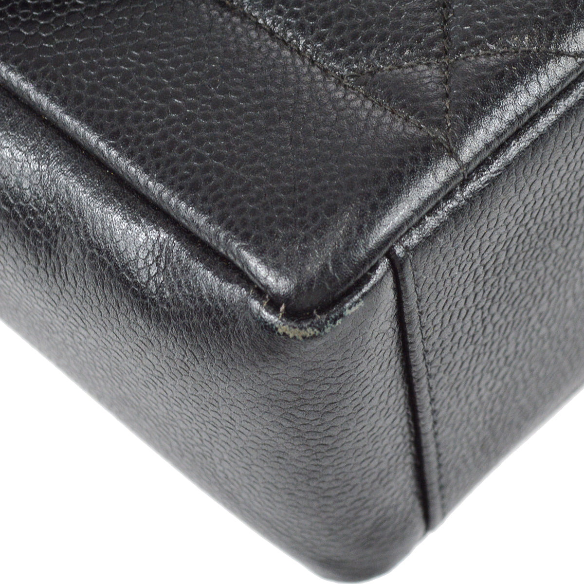 Chanel Medium Diana Chain Shoulder Bag Black Caviar