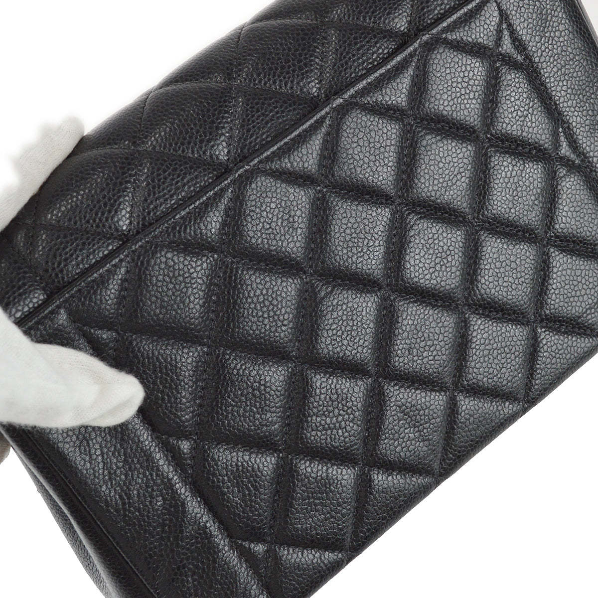 Chanel Medium Diana Chain Shoulder Bag Black Caviar