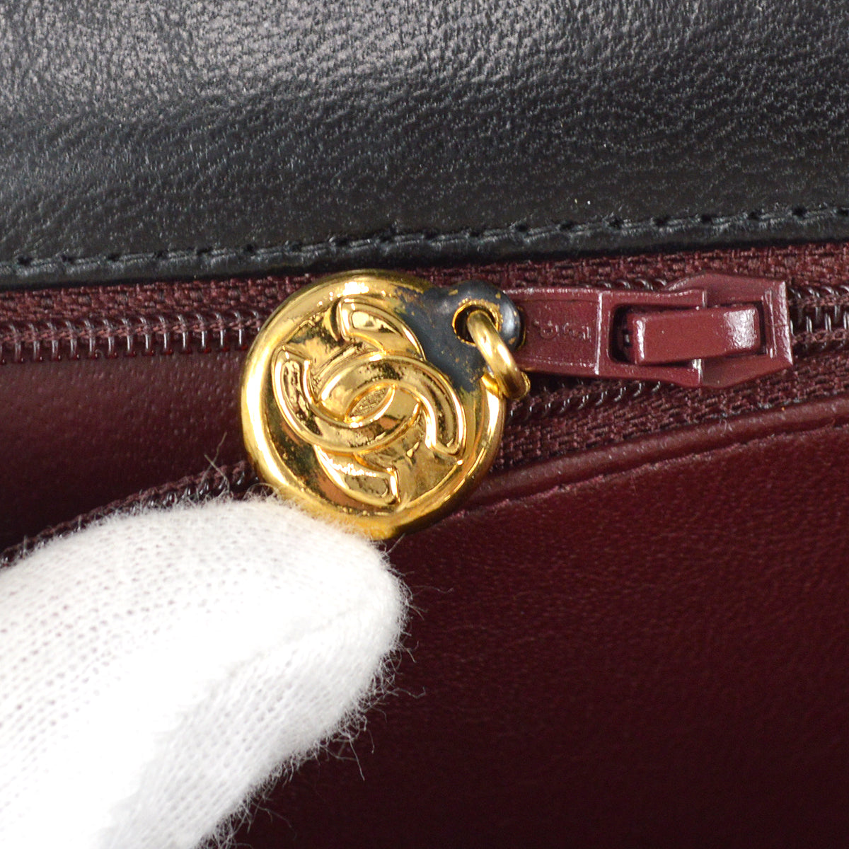 Chanel Classic Flap Shoulder Bag Black Lambskin
