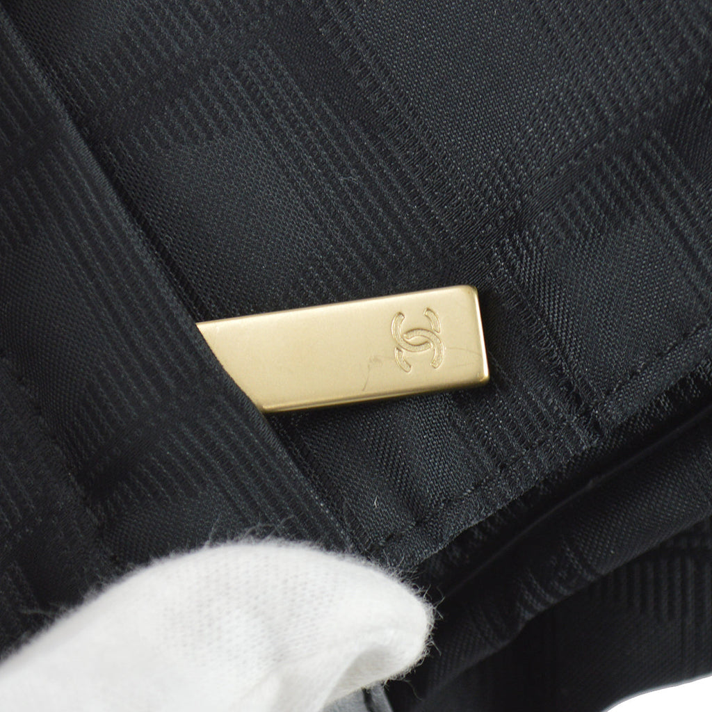 Chanel 2005-2006 New Travel Line Messenger Bag Black