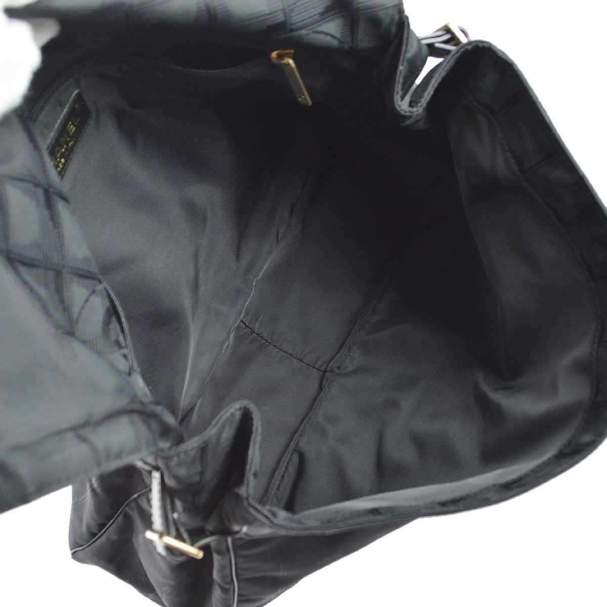Chanel 2005-2006 New Travel Line Messenger Bag Black
