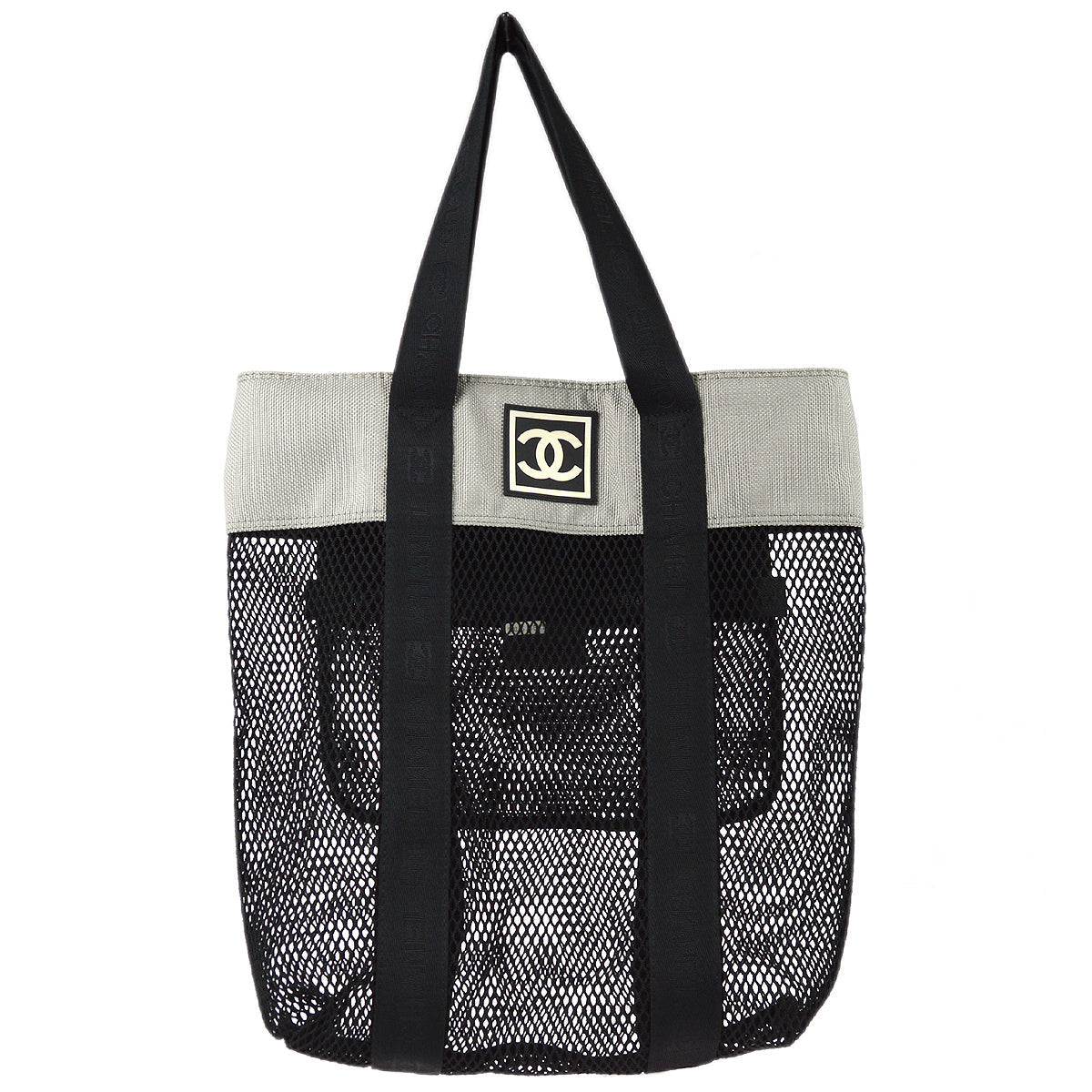 Chanel Sport Line Tote Handbag Gray