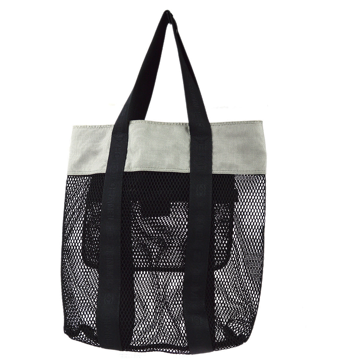 Chanel Sport Line Tote Handbag Gray