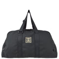 Chanel Sport Line Duffle Gym Bag Black