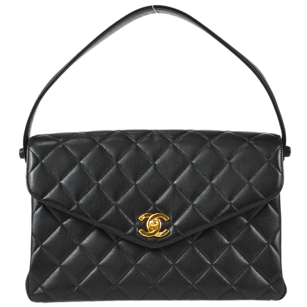 Chanel Handbag Black Lambskin