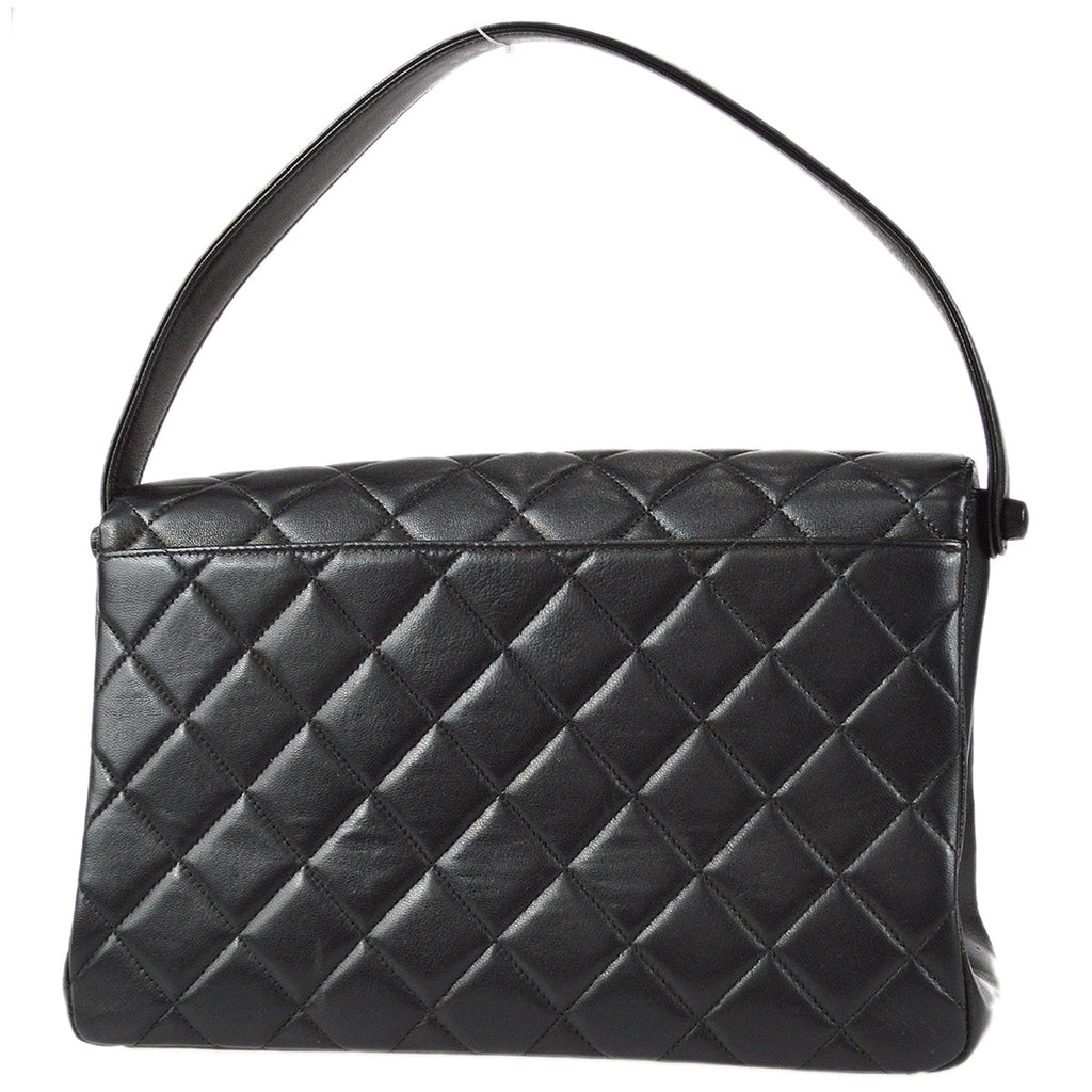 Chanel Handbag Black Lambskin