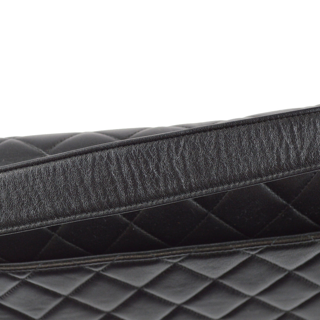 Chanel Handbag Black Lambskin