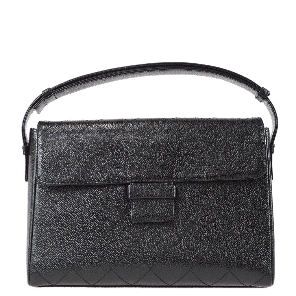 Chanel Handbag Black Caviar