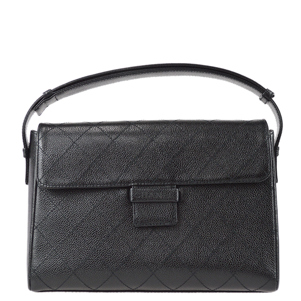 Chanel Handbag Black Caviar