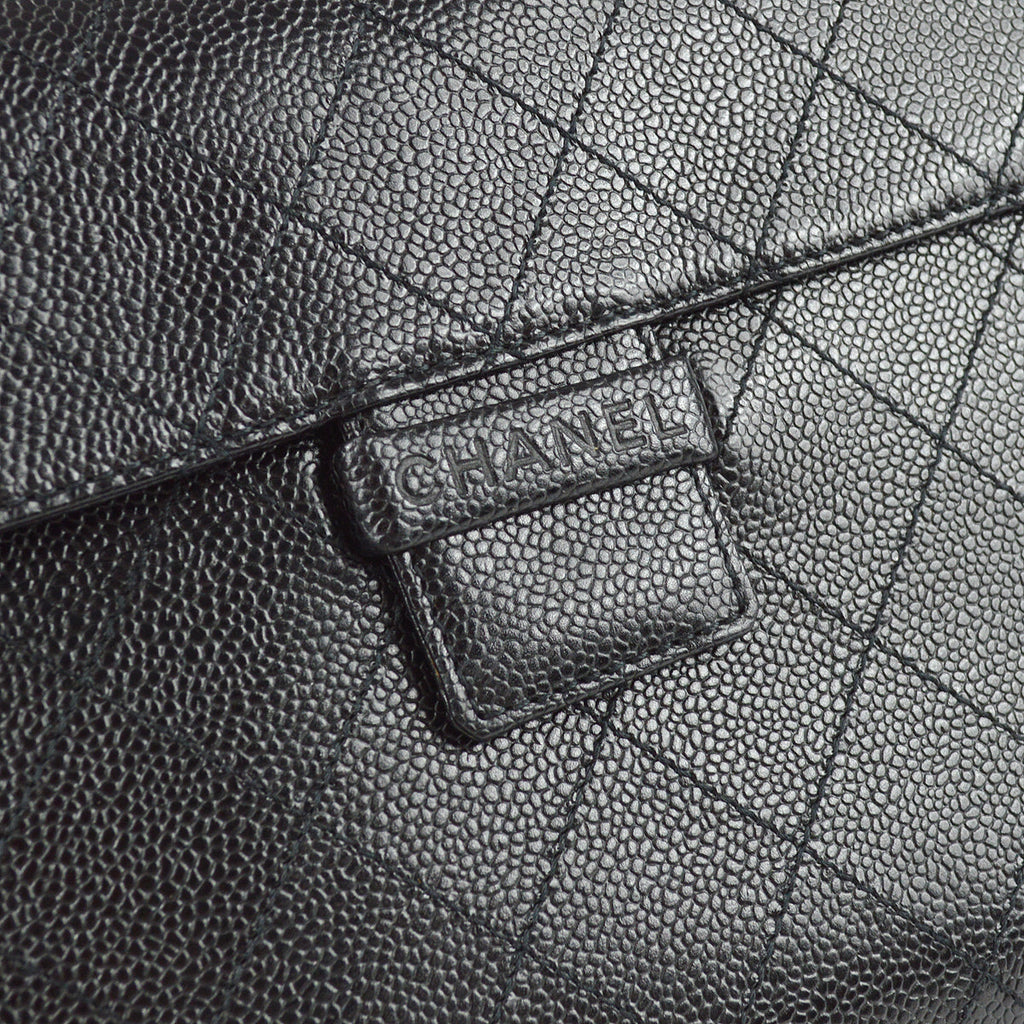 Chanel Handbag Black Caviar