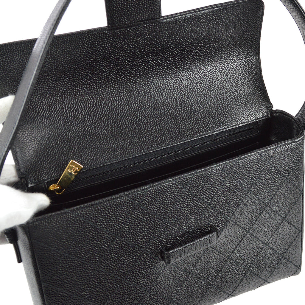 Chanel Handbag Black Caviar