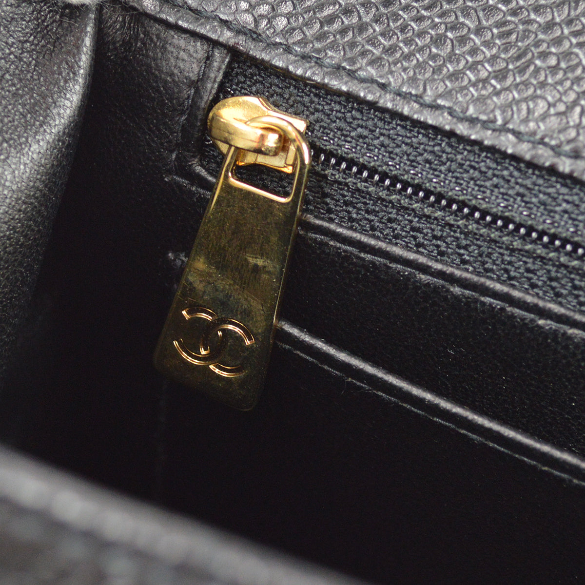 Chanel Handbag Black Caviar