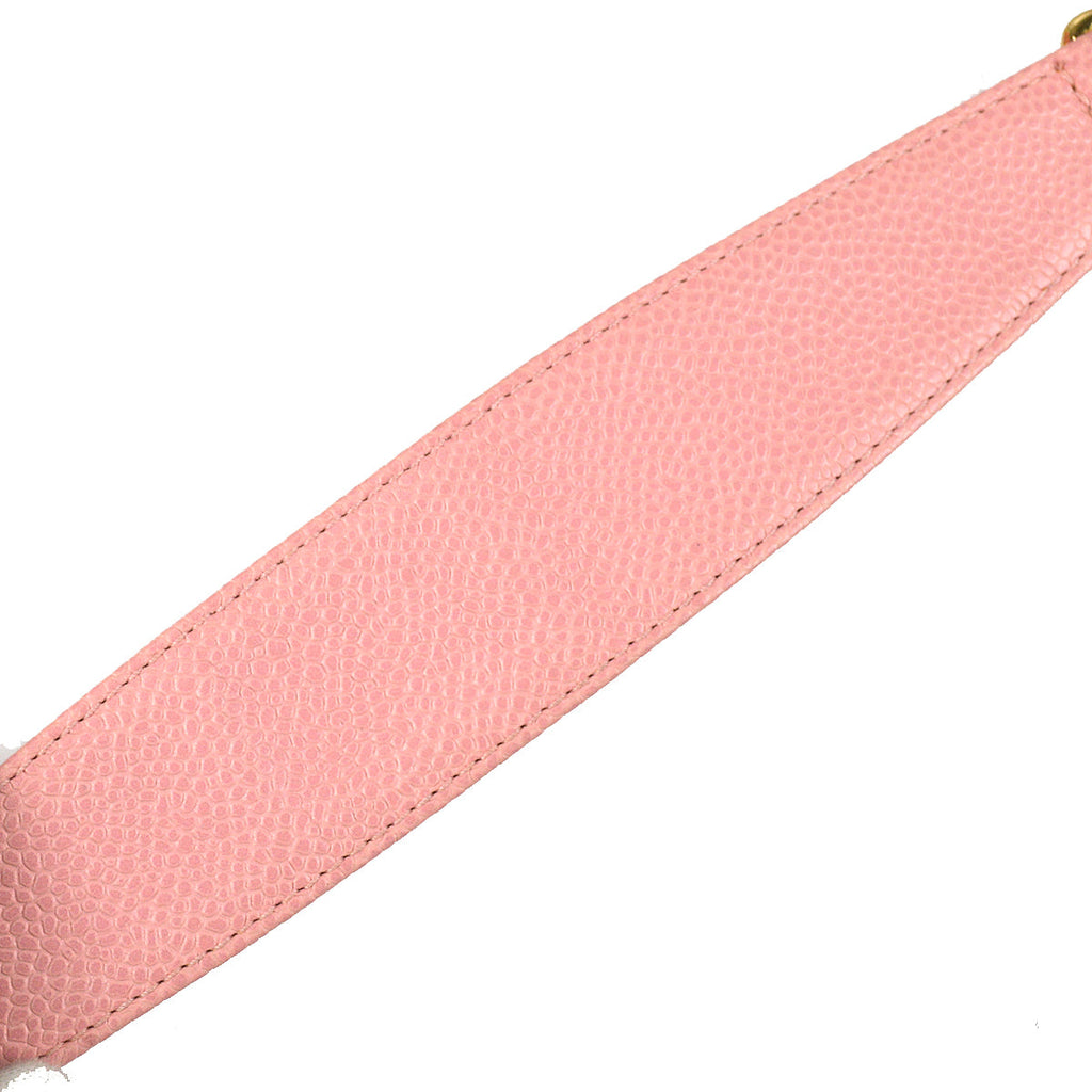 Chanel 2004-2005 Hobo Bag Pink Caviar
