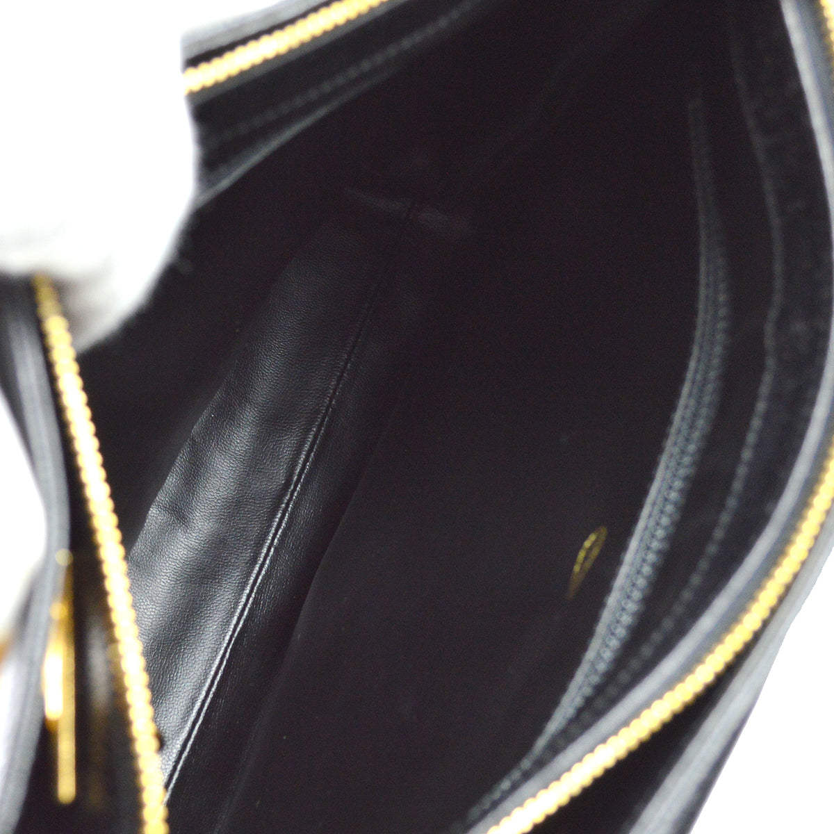 Chanel Shoulder Tote Bag Black Caviar