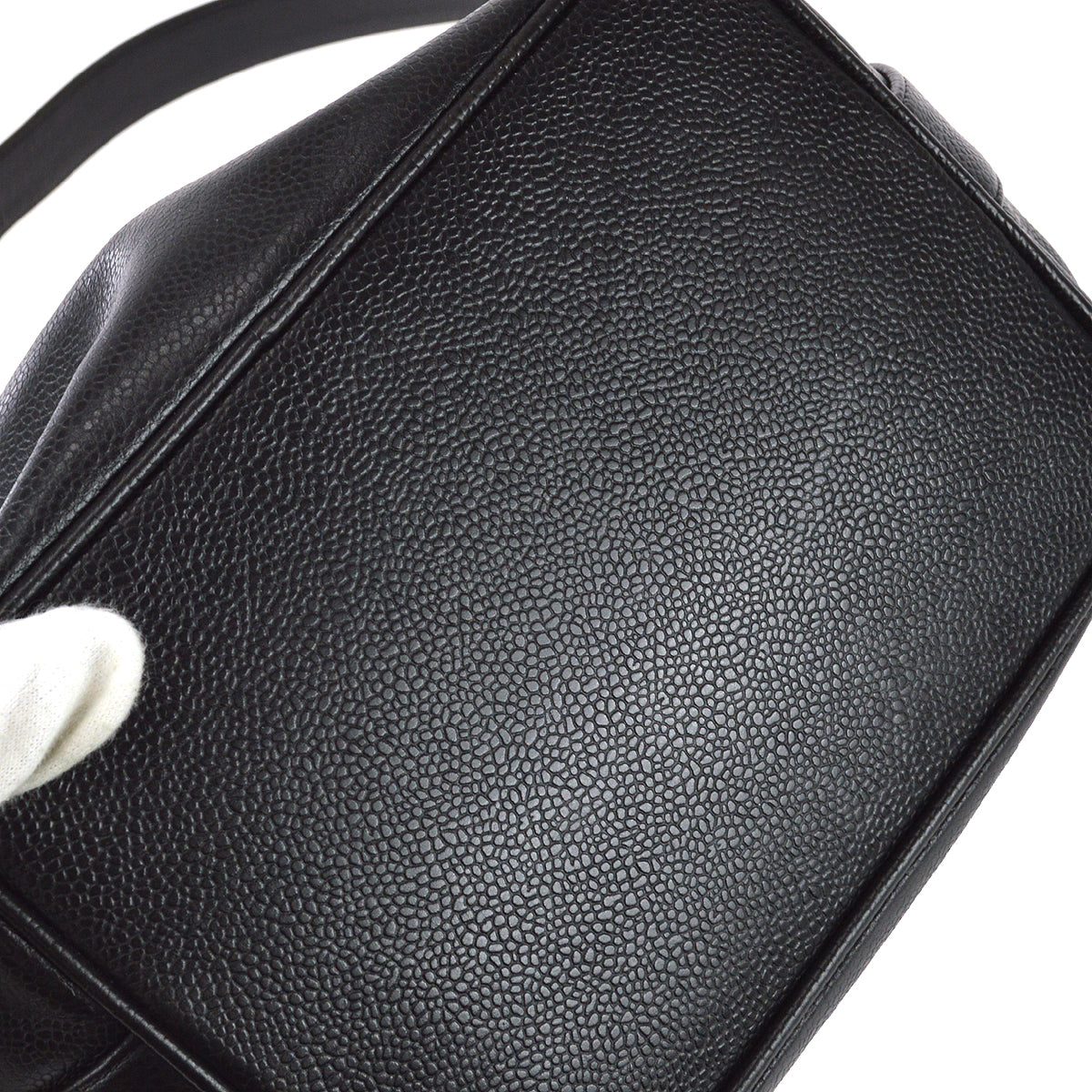 Chanel Bucket Shoulder Bag Black Caviar