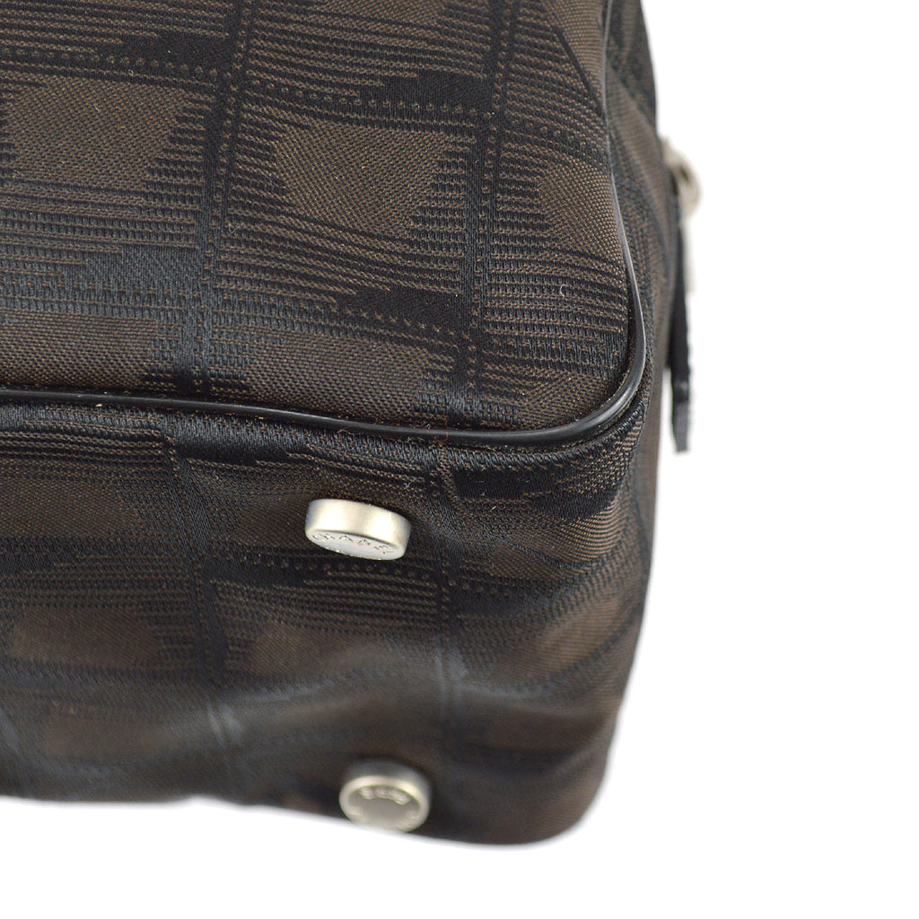Chanel 2004-2005 New Travel Line Handbag Brown
