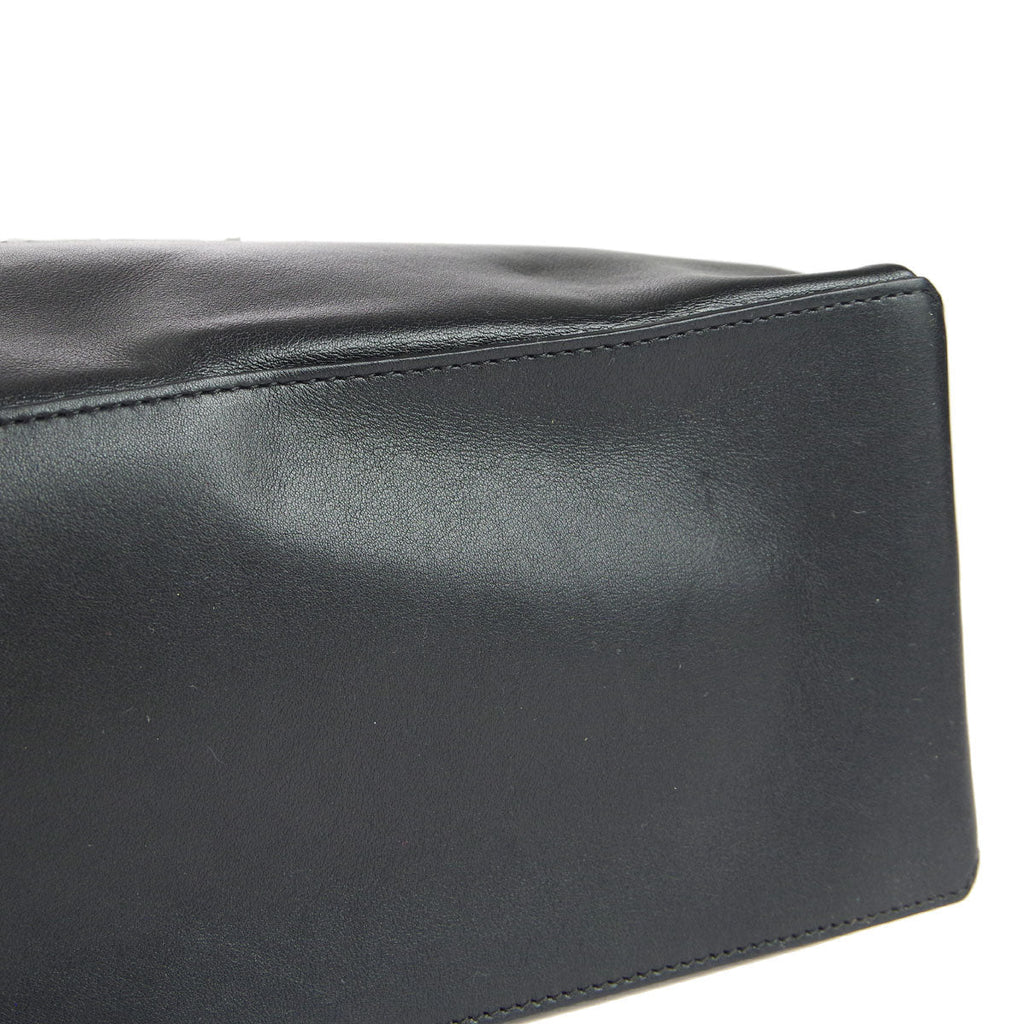 Chanel * 2008-2009 Essential Tote Bag 40 Black Calfskin