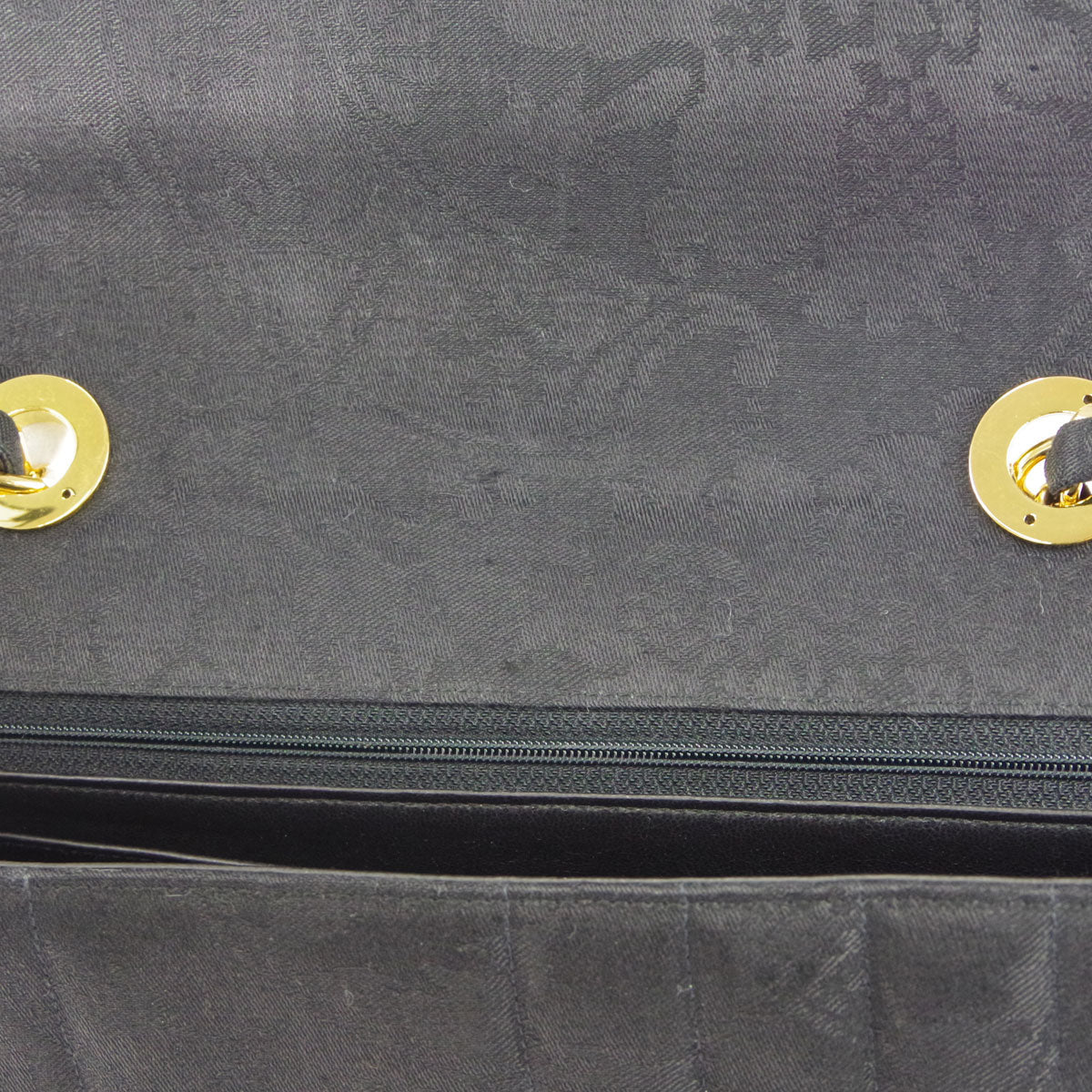 Chanel * 1991-1994 Embroidery Jumbo Classic Flap Bag
