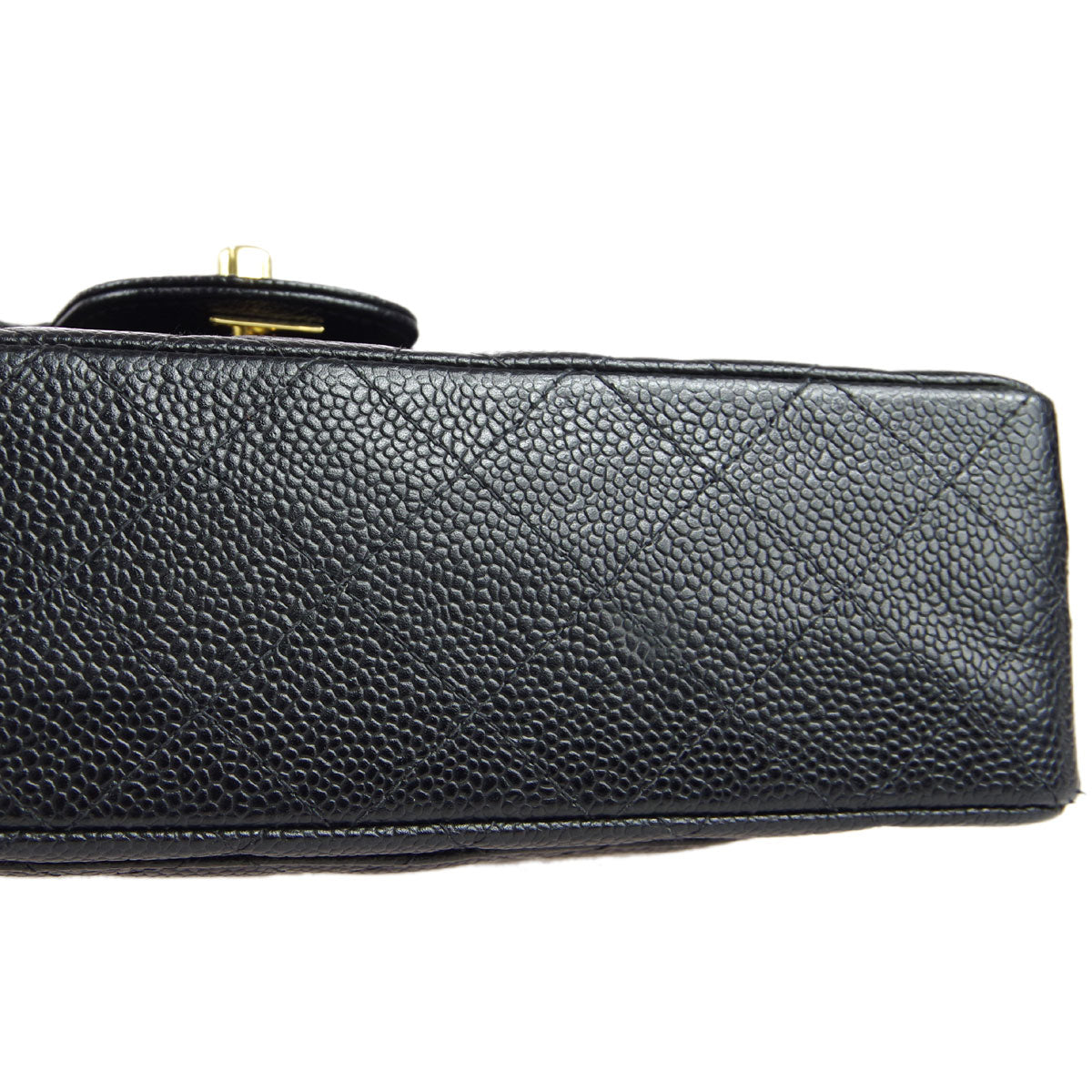 Chanel Classic Double Flap Small Shoulder Bag Black Caviar