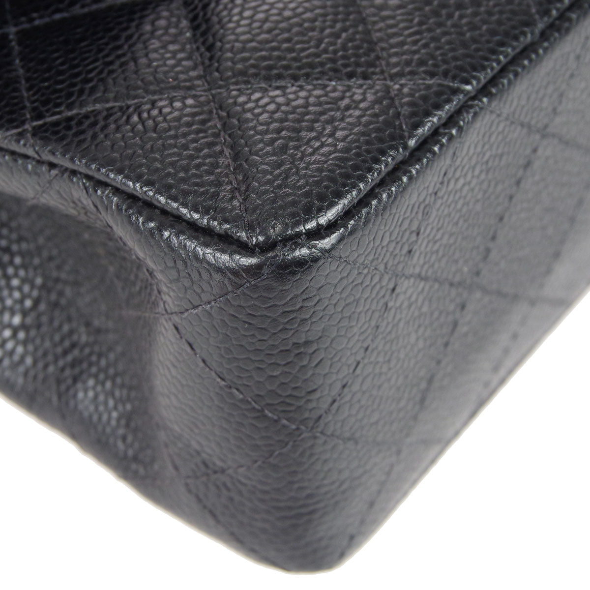Chanel Classic Double Flap Small Shoulder Bag Black Caviar