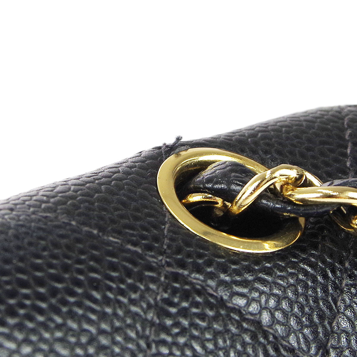 Chanel Classic Double Flap Small Shoulder Bag Black Caviar