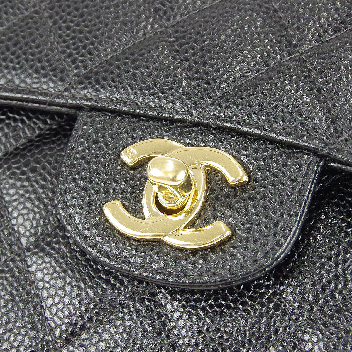Chanel Classic Double Flap Small Shoulder Bag Black Caviar