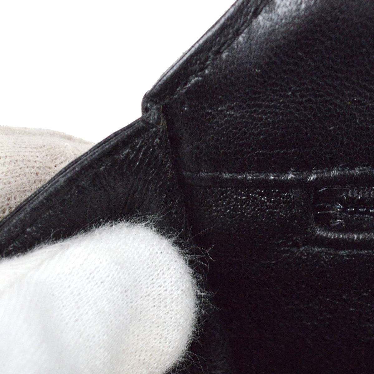 Chanel 1989-1991 Octagonal Flap Bag Mini Black Lambskin
