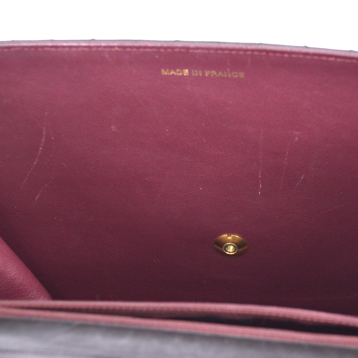 Chanel Black Lambskin Medium Half Flap Shoulder Bag