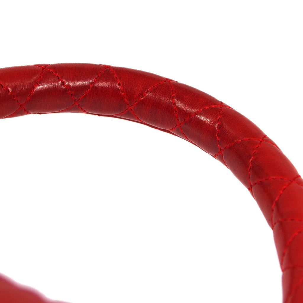 Chanel * Handbag Red Lambskin