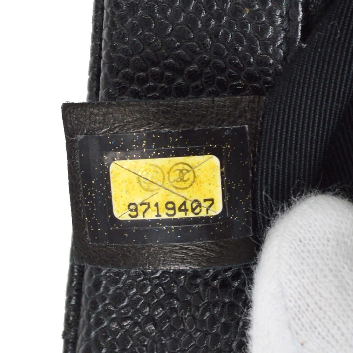 Chanel Hobo Chain Handbag Black Caviar