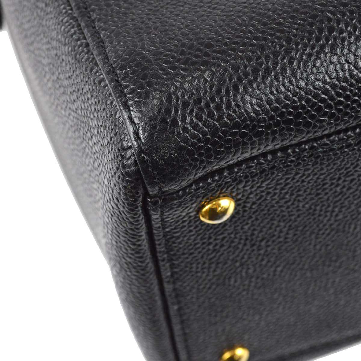 Chanel Chain Shoulder Bag Black Caviar