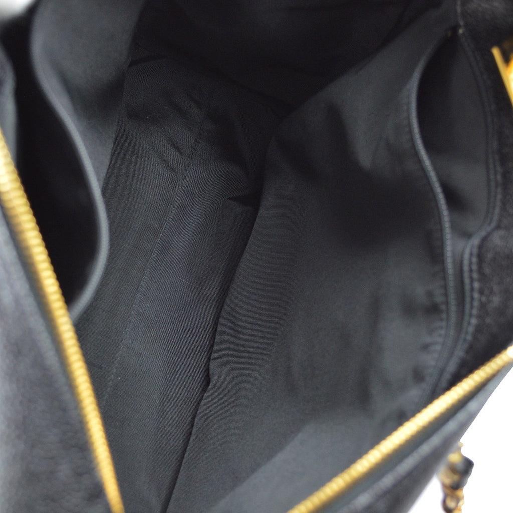 Chanel Chain Shoulder Bag Black Caviar