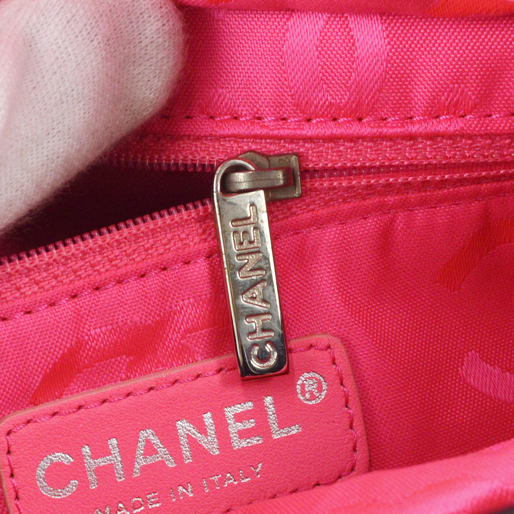 Chanel Cambon Ligne Tote Handbag Black Calfskin