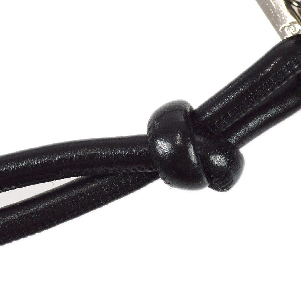 Chanel Cambon Ligne Shoulder Bag Black Calfskin