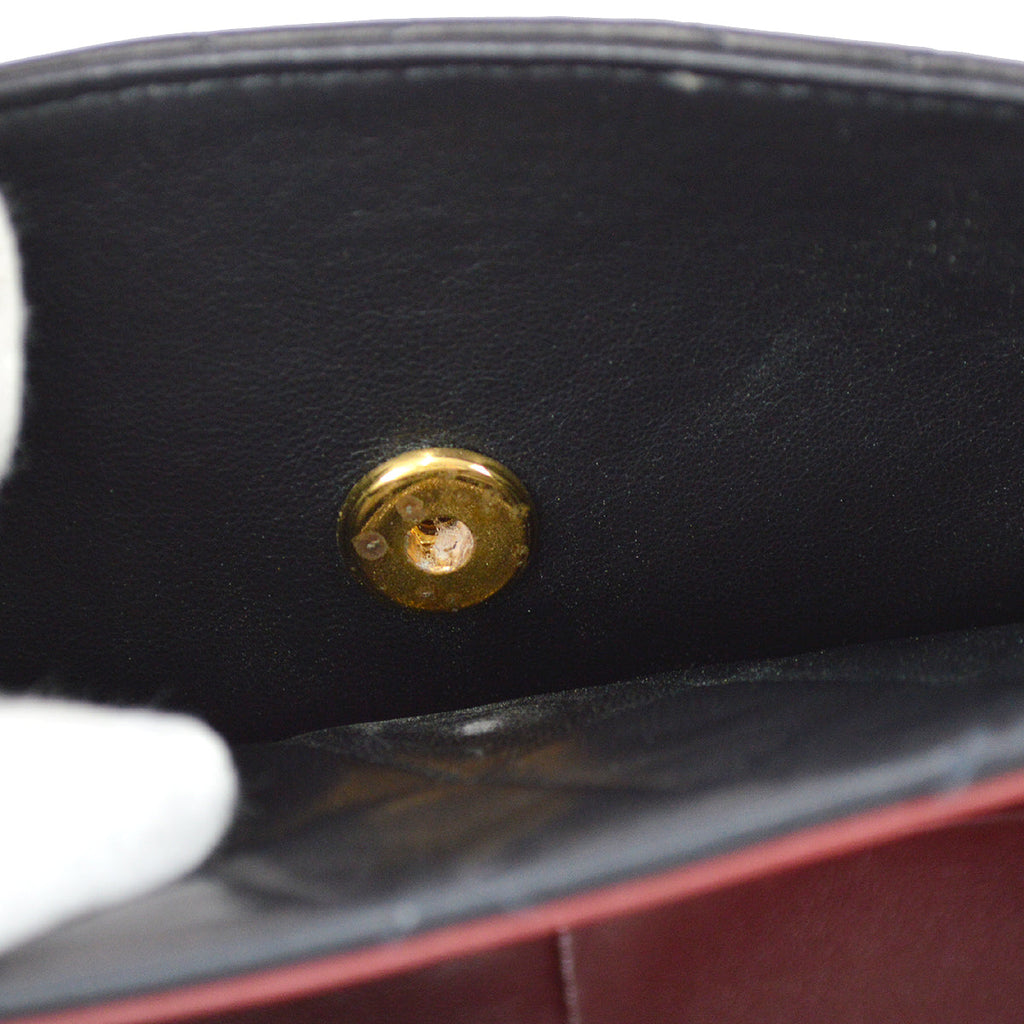 Chanel Classic Flap Bijou Chain Shoulder Bag Black Lambskin